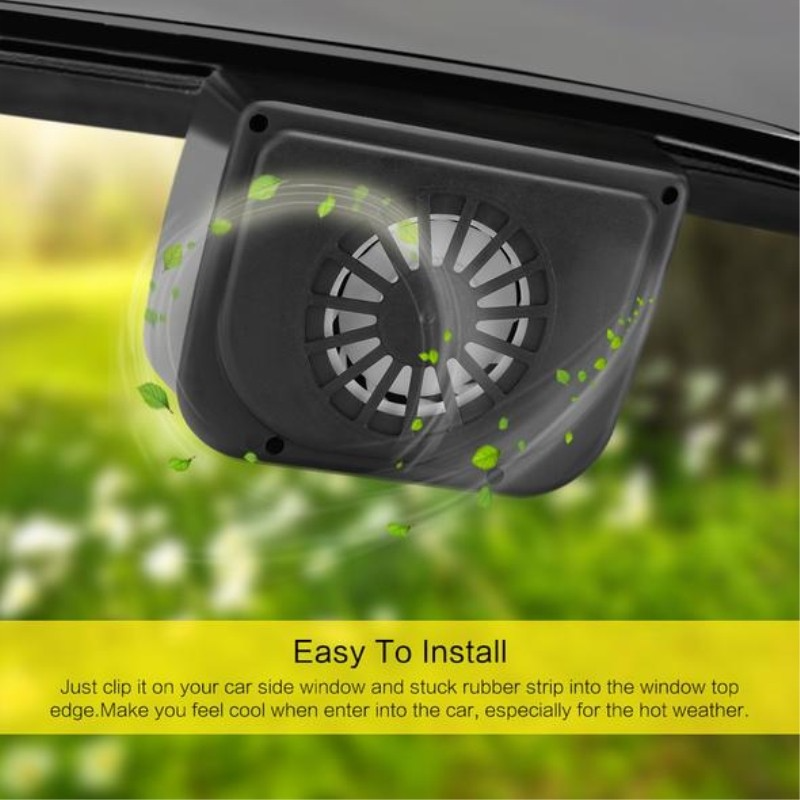 Solar Car Ventilation Fan