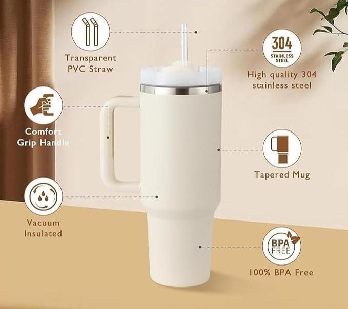 Vacuum Insulated Stainless Steel Tumbler 1200ml