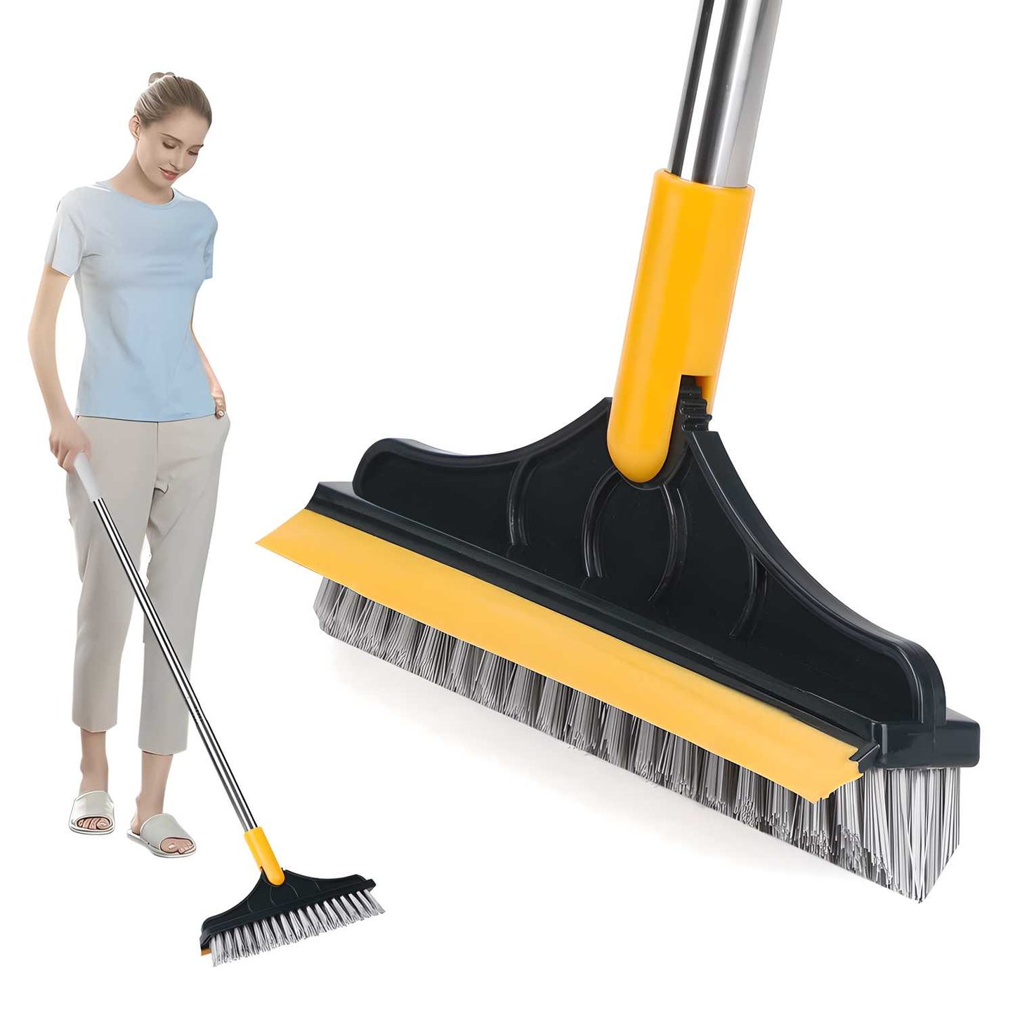 Long Handle Tile Scrubber