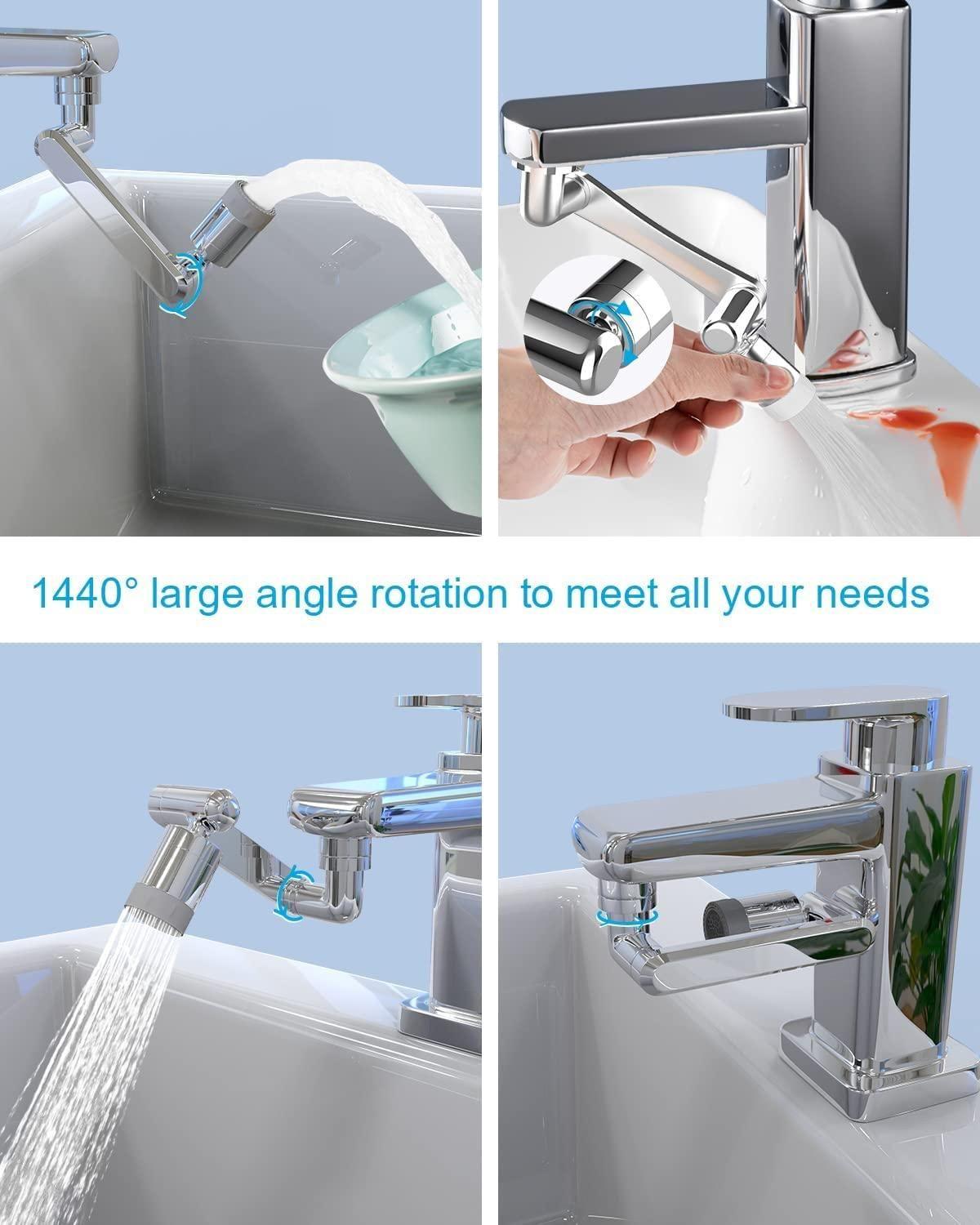 Rotating Splash Filter Faucet