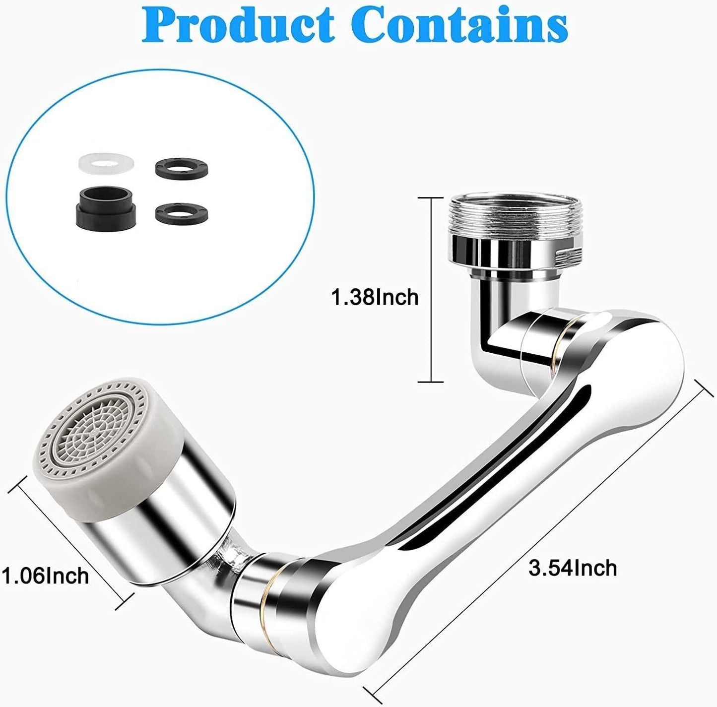 Rotating Splash Filter Faucet
