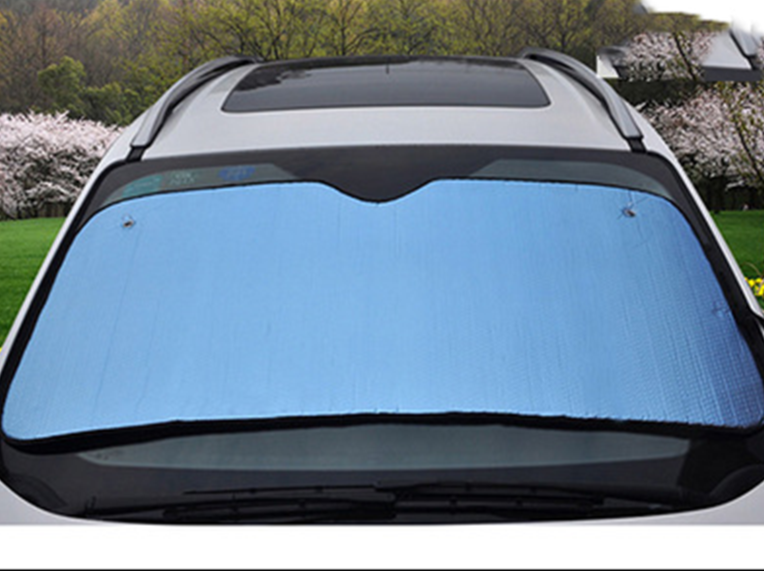 Foldable Car Sunshade Set