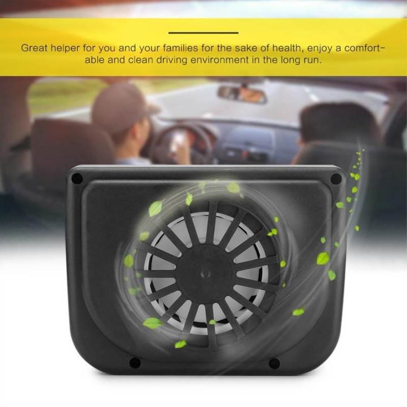 Solar Car Ventilation Fan