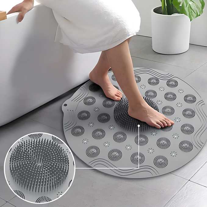 Shower Foot Scrubber Mat