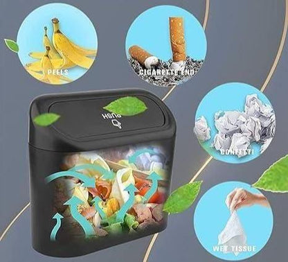 Portable Mini Car Trash Bin