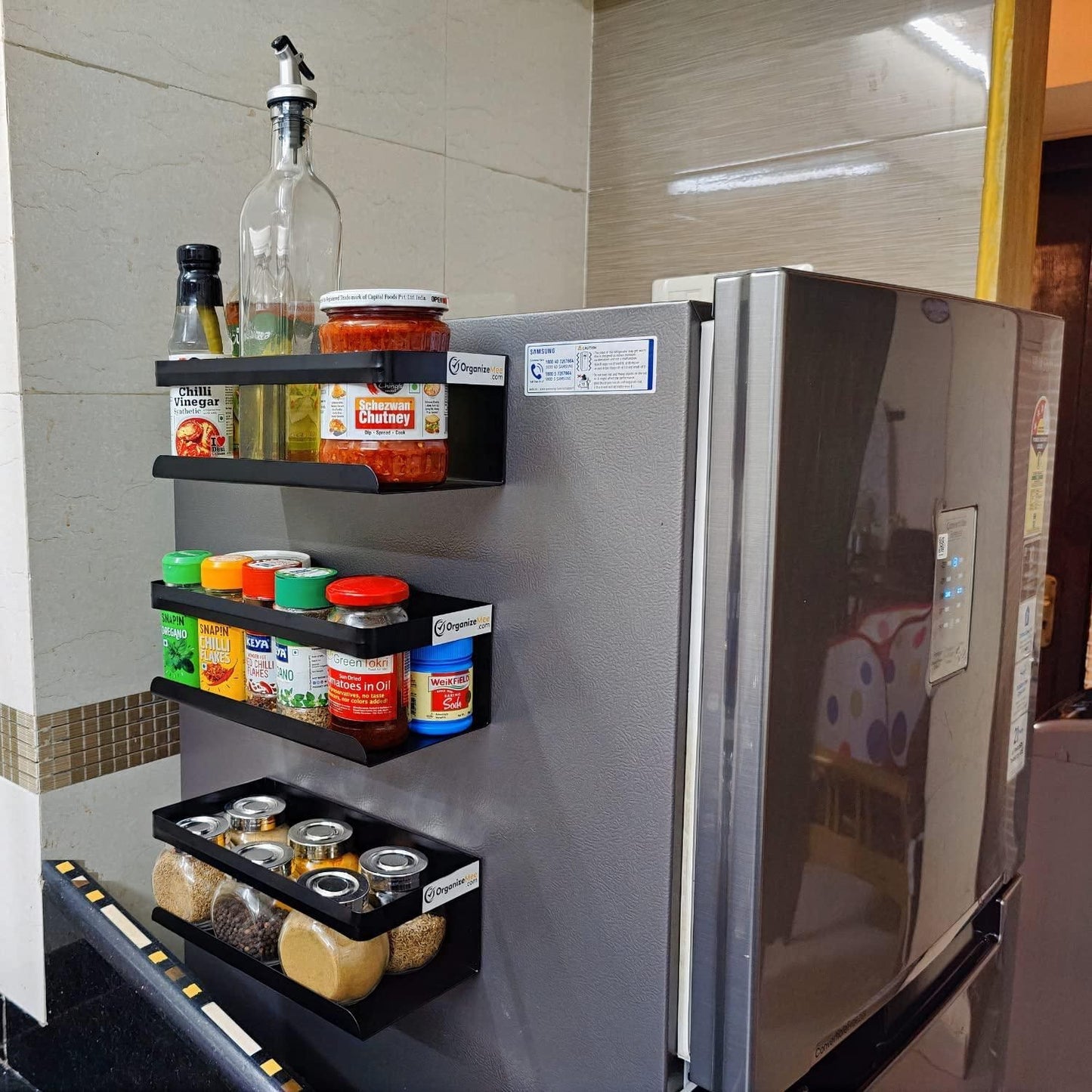 Magnetic Steel Kitchen Organizer