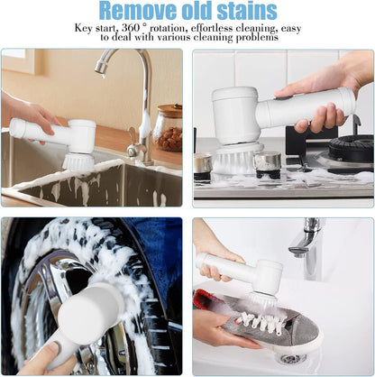 5-in-1 Multi-Surface Cleaning Brush