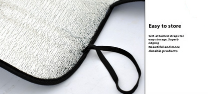 Foldable Car Sunshade Set