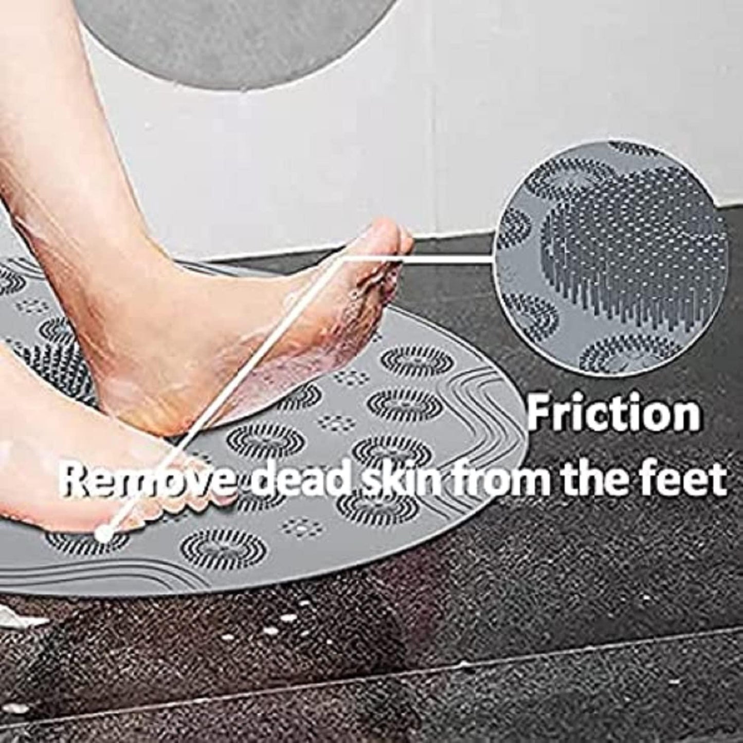 Shower Foot Scrubber Mat