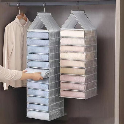 6-Slot Hanging Closet Organizer