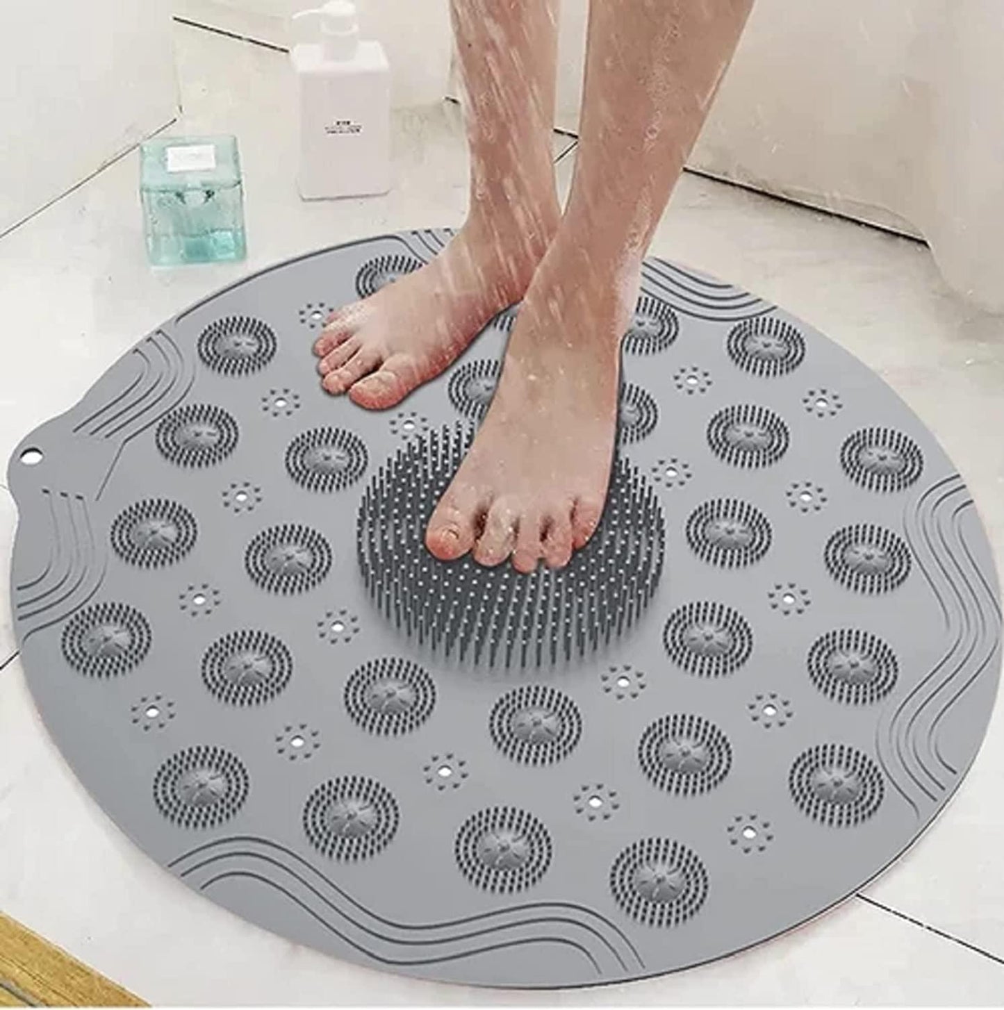Shower Foot Scrubber Mat