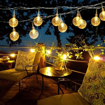 16 LED Crystal String Lights