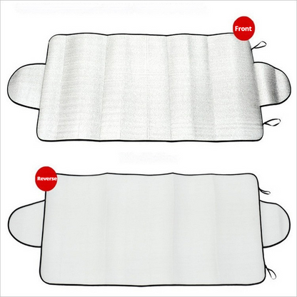 Foldable Car Sunshade Set