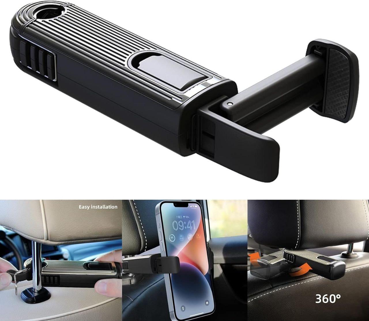 Versatile 360° Car Hooks
