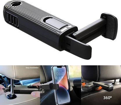 Versatile 360° Car Hooks
